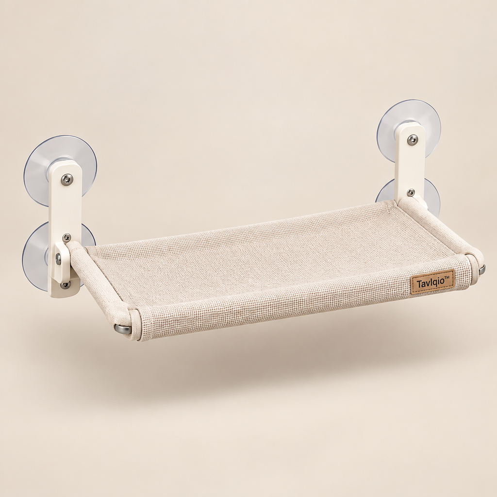 Tavlqio™ Window-Suction Cat Hammock image 01